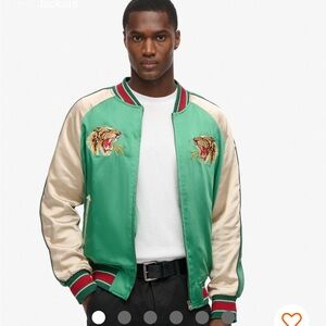 Superdry sukajan embroidered bomber jacket